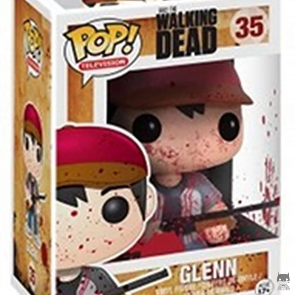 Figurine Funko POP Glenn Rhee (Bloody) avec boîte