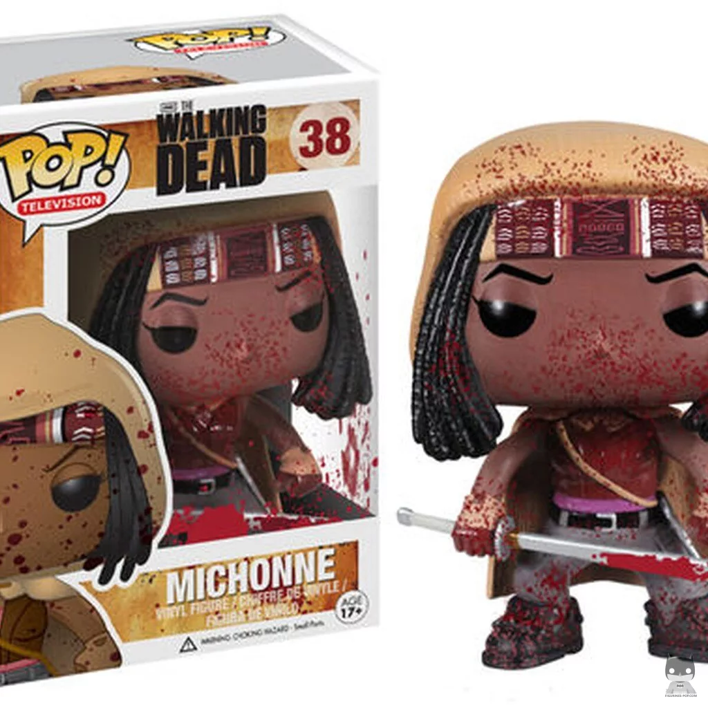 Figurine Funko POP Michonne (Bloody) avec boîte