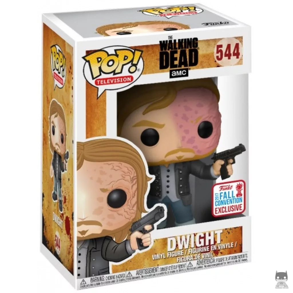 Figurine Funko POP Dwight visage brûlé avec boîte