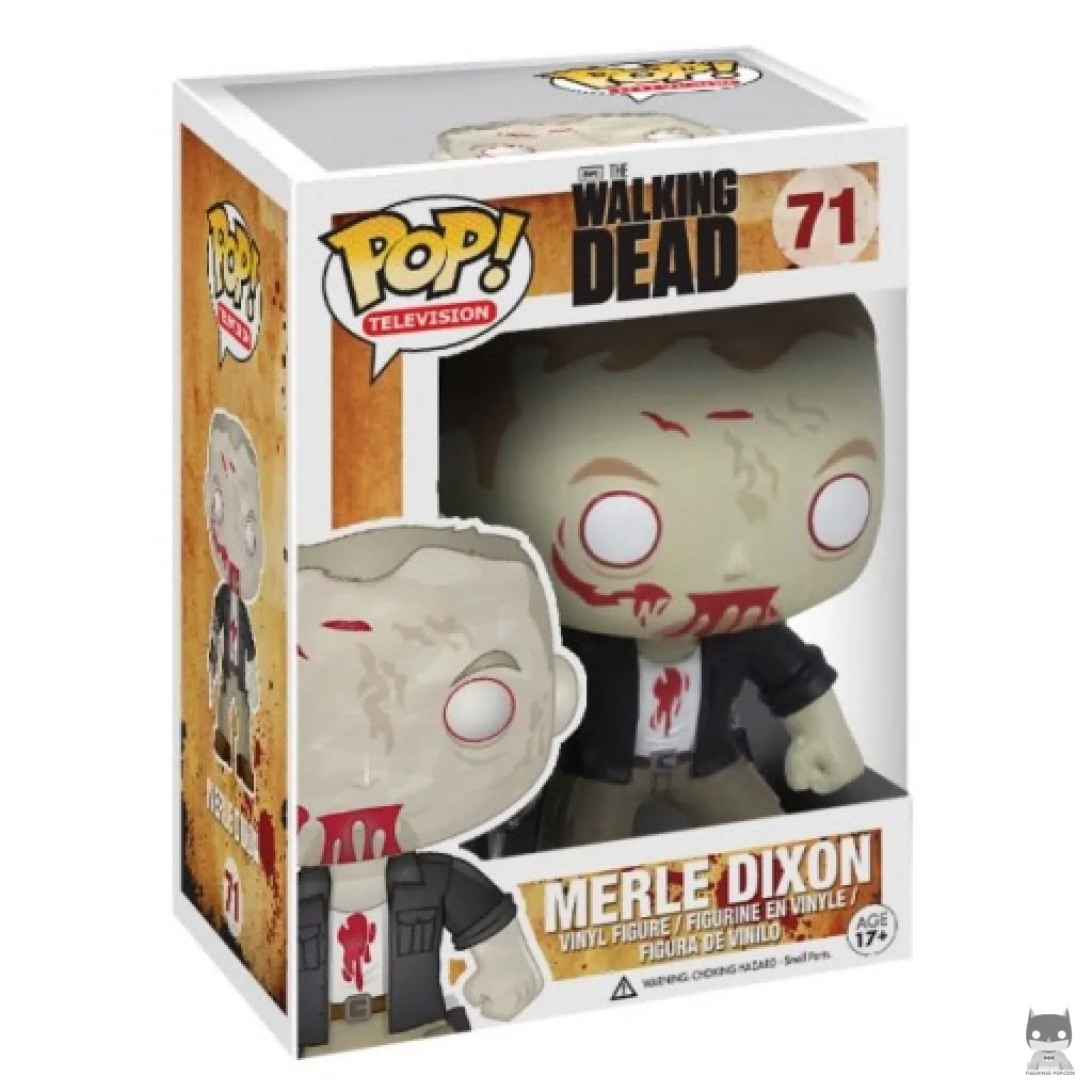 Figurine Funko POP Merle Dixon Walker avec boîte