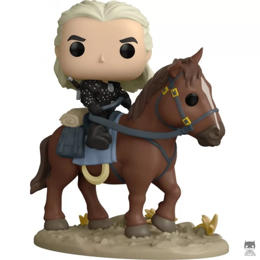 Figurine Funko POP Geralt & Ablette (The Witcher)