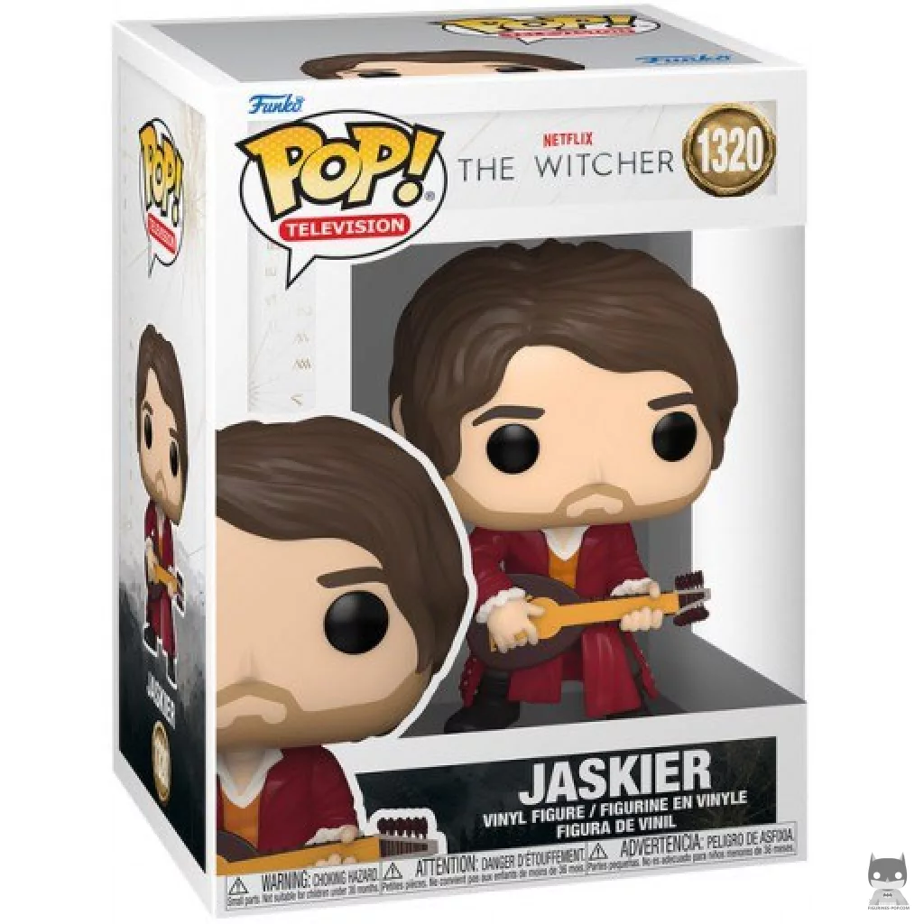 Figurine Funko POP Jaskier avec boîte