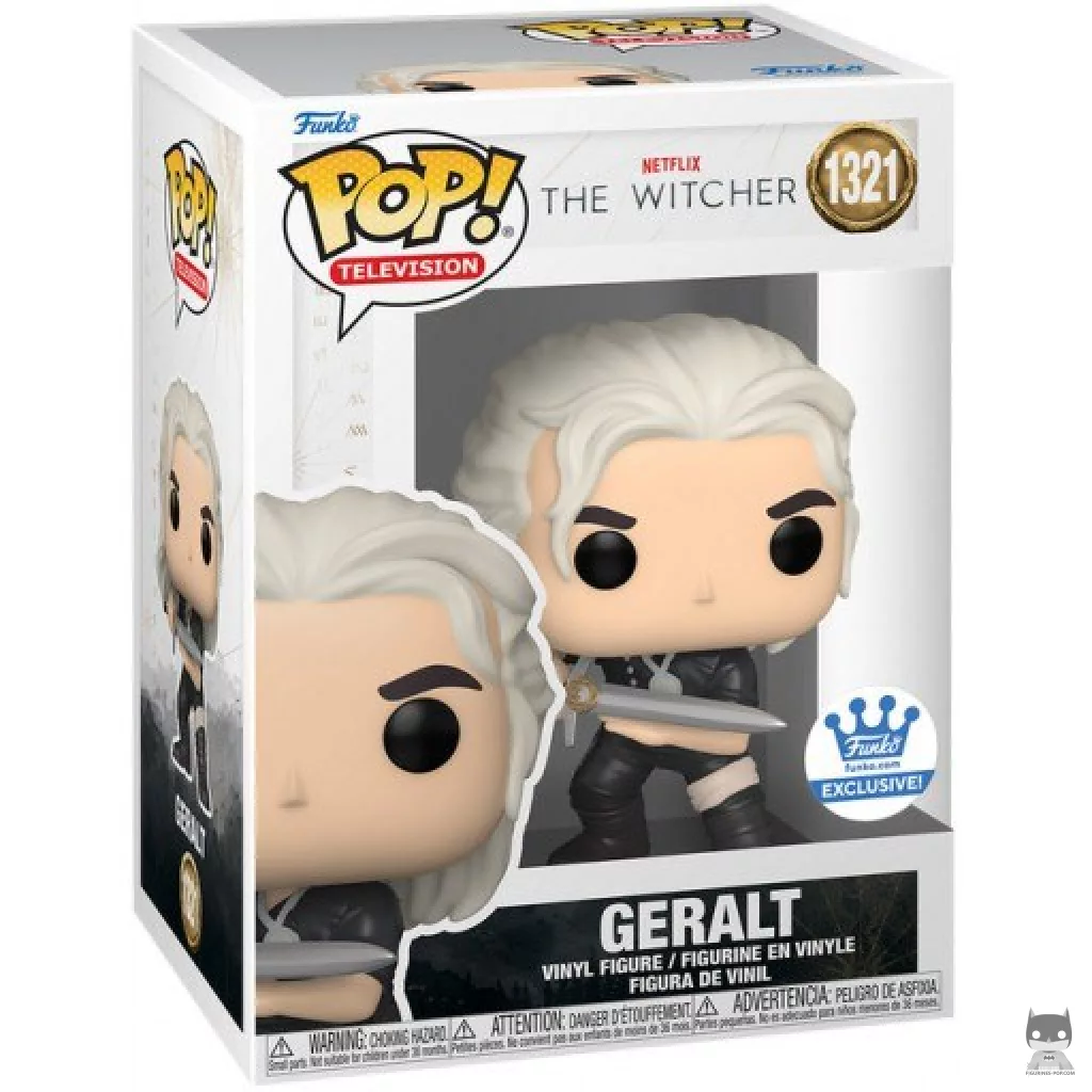 Figurine Funko POP Geralt Training avec boîte