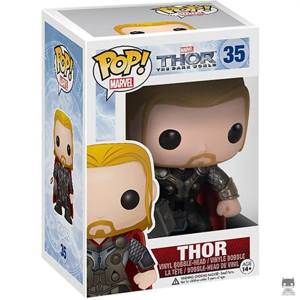 Figurine Funko POP Thor (The Dark World) (Black & White) avec boîte