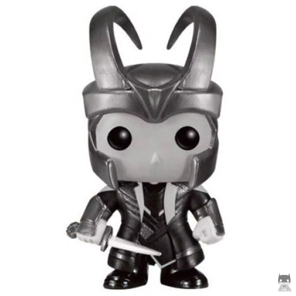 Figurine Funko POP Loki (Helmet) (Noir & Blanc) (Thor)