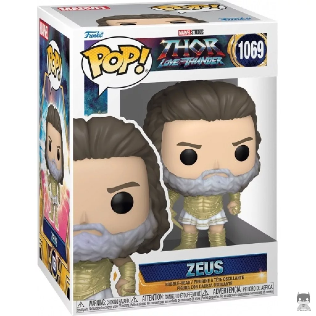 Figurine Funko POP Zeus avec boîte