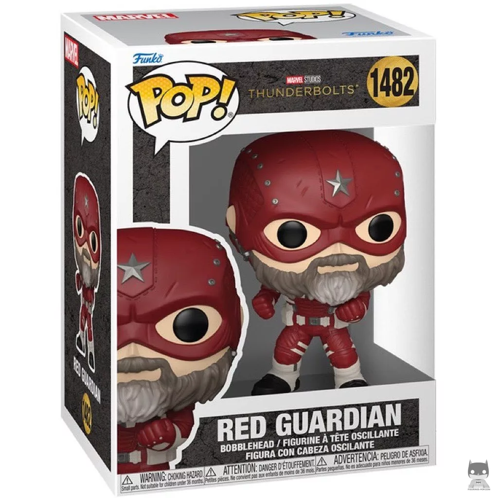 Figurine Funko POP Red Guardian avec boîte