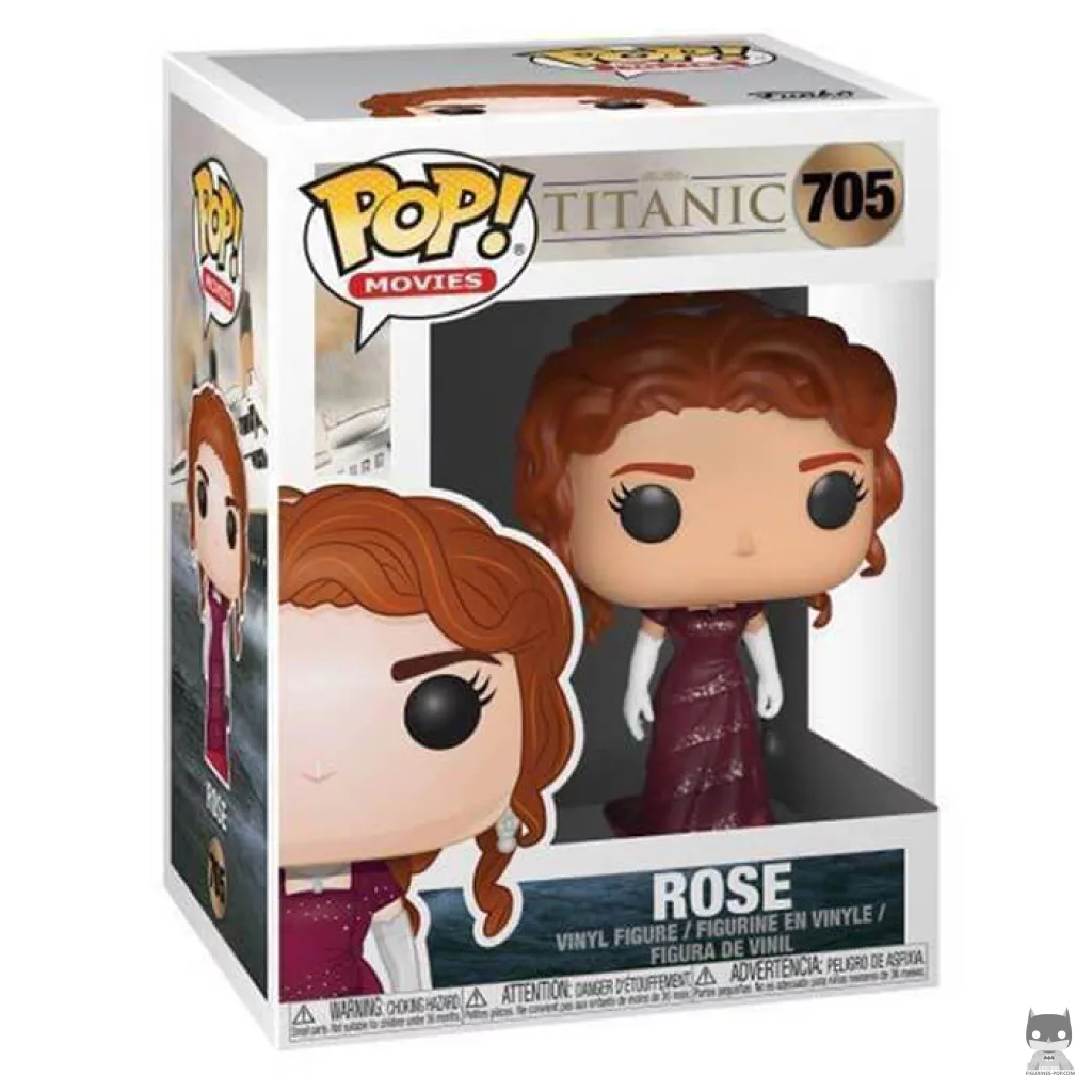 Figurine Funko POP Rose avec boîte