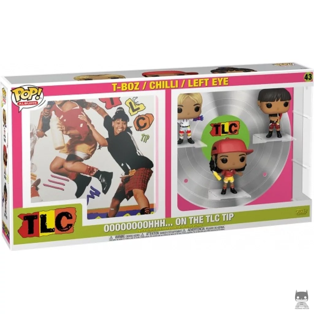 Figurine Funko POP TLC : Ooooooohhh... On the TLC Tip (T-Boz, Chilli, Left Eye) avec boîte