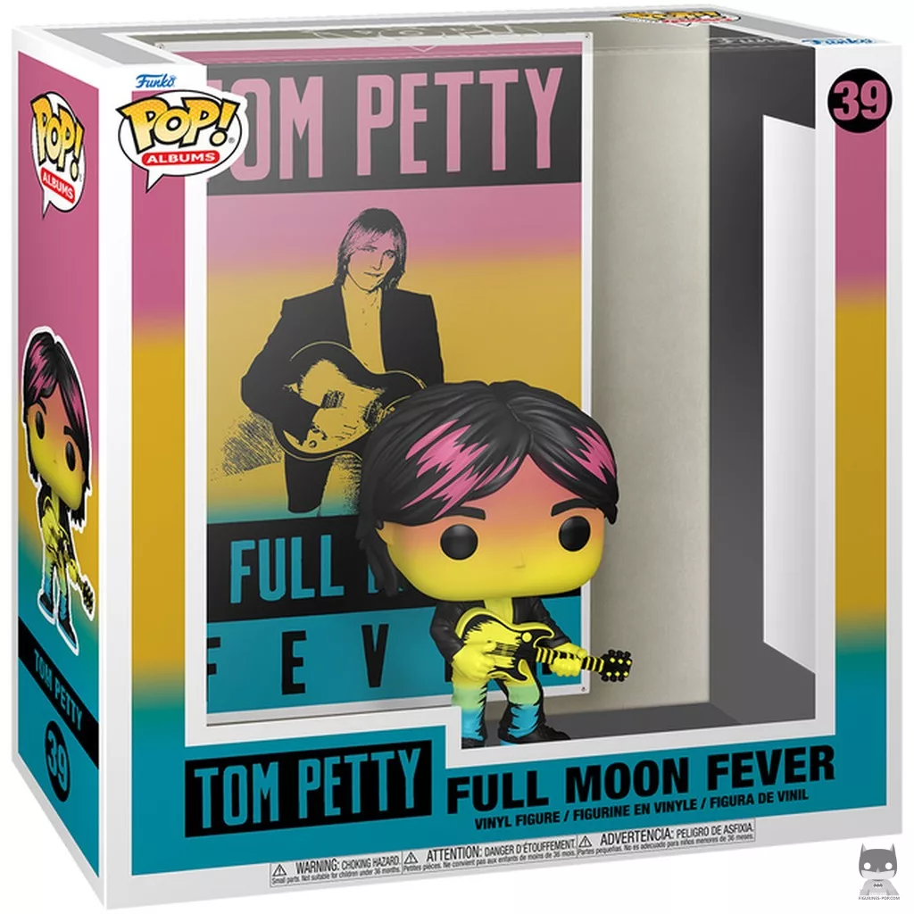 Figurine Funko POP Tom Petty (Full Moon Fever) avec boîte