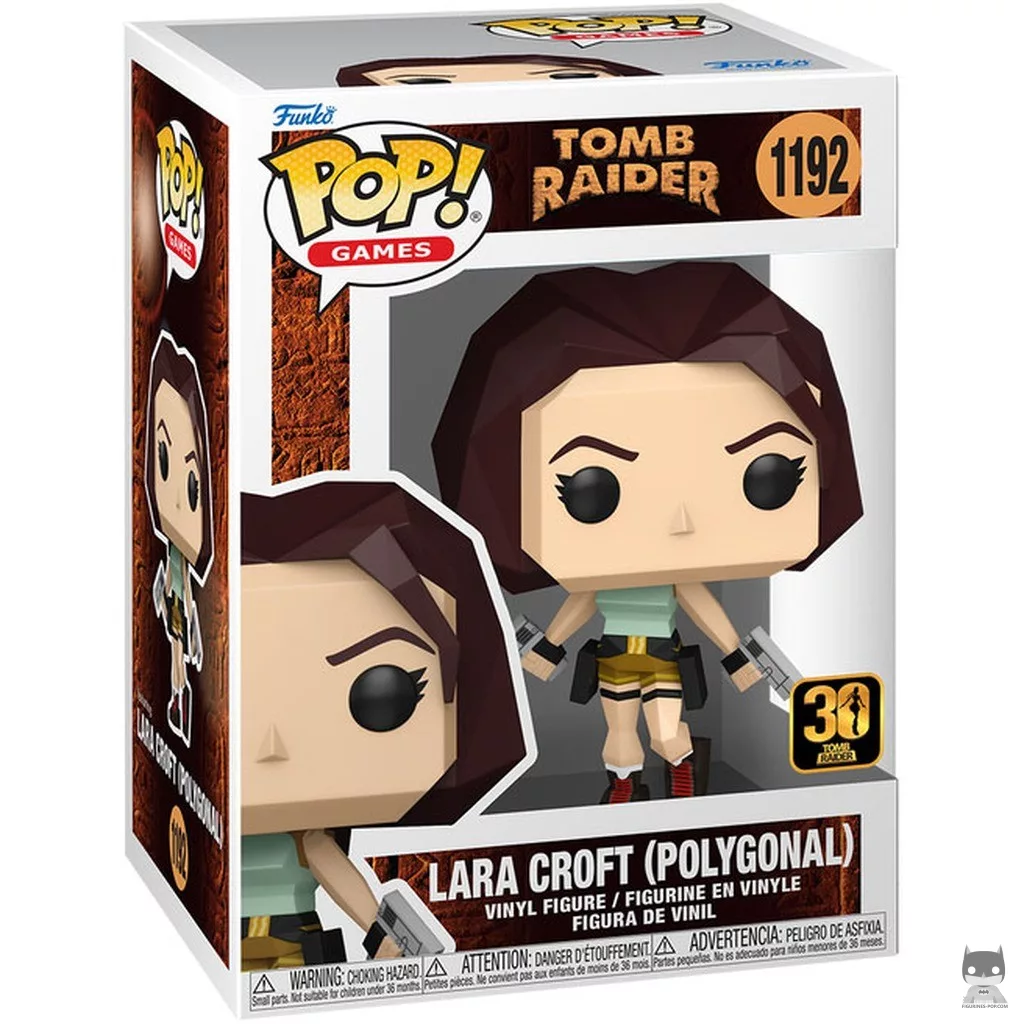 Figurine Funko POP Lara Croft (1996) avec boîte