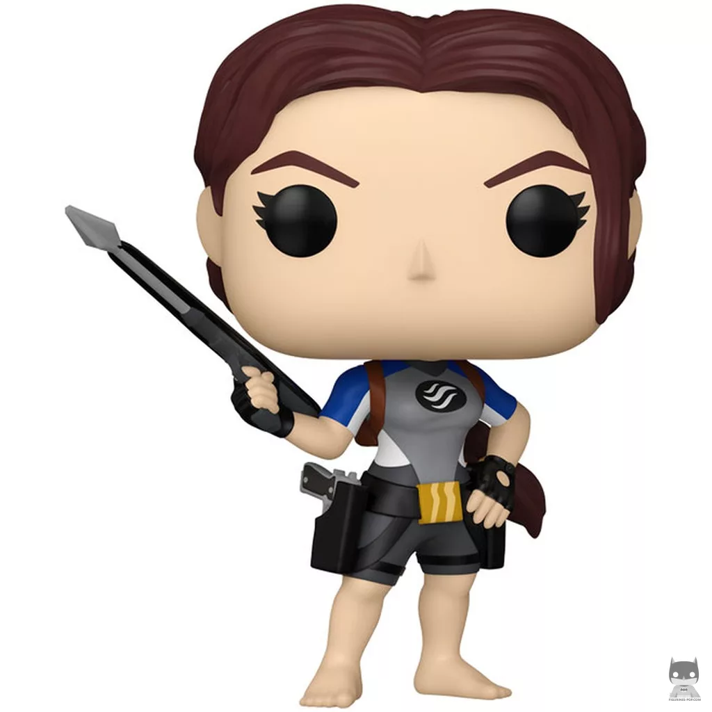 Figurine Funko POP Lara Croft (TR2 combinaison de plongée) (Tomb Raider)