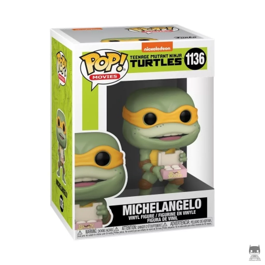 Figurine Funko POP Michelangelo avec boîte