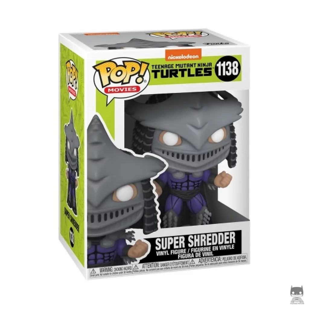 Figurine Funko POP Super Shredder avec boîte