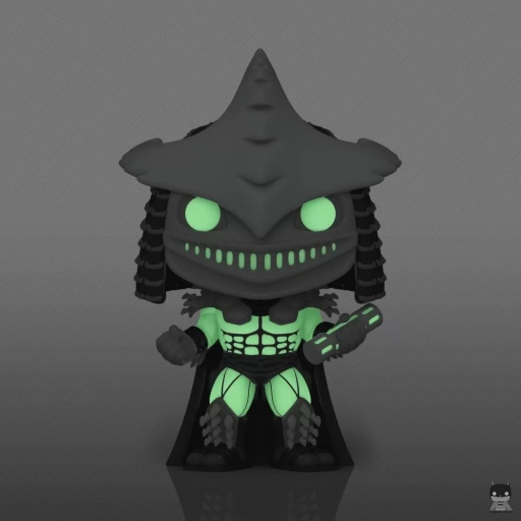 Figurine Funko POP Shredder avec Arme (Glow in the Dark) (Tortues Ninja)