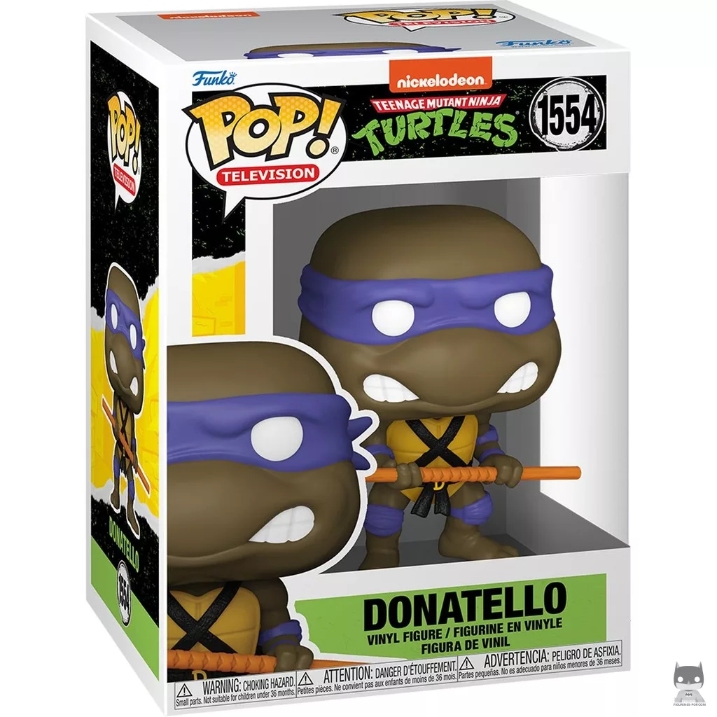Figurine Funko POP Donatello avec boîte