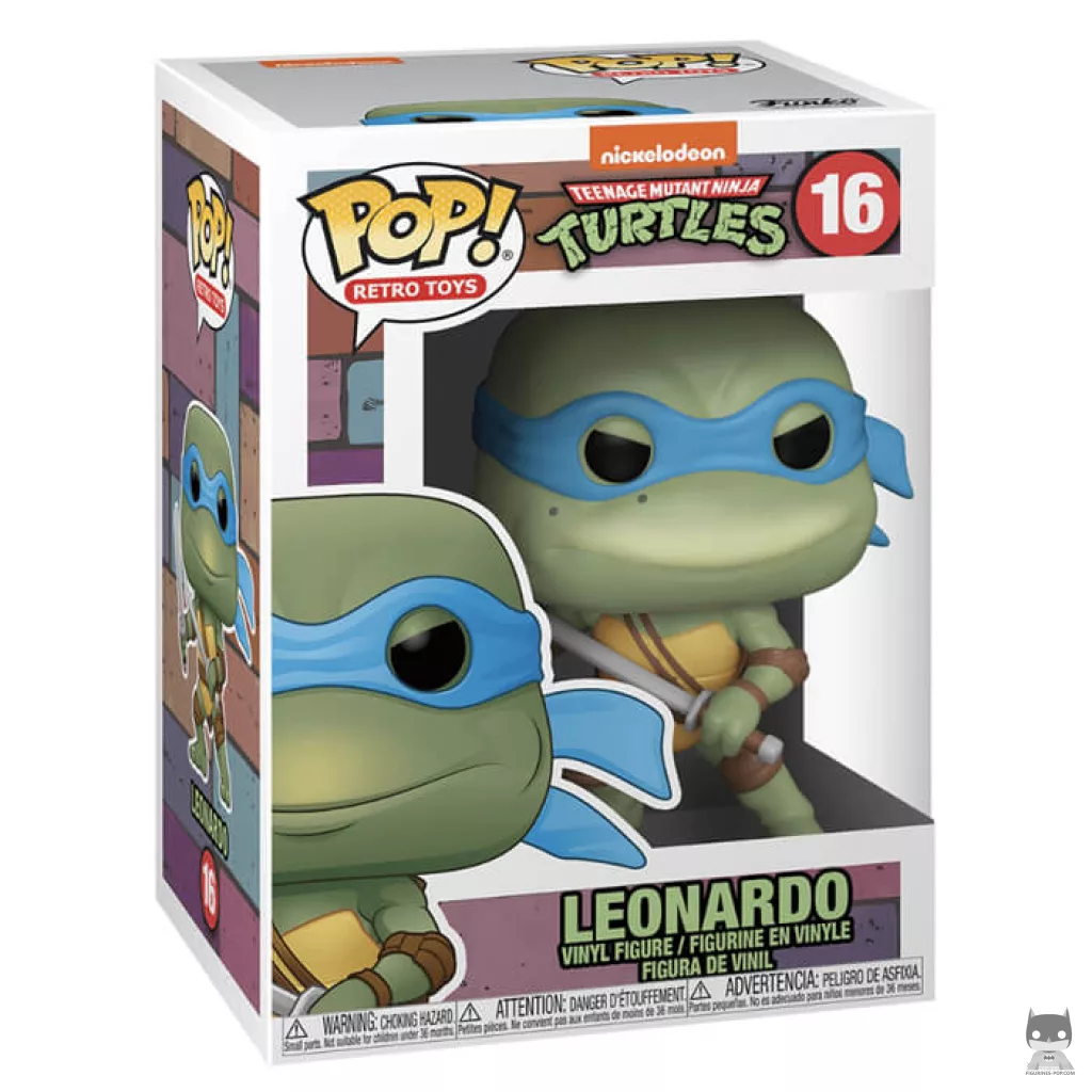 Figurine Funko POP Leonardo avec boîte