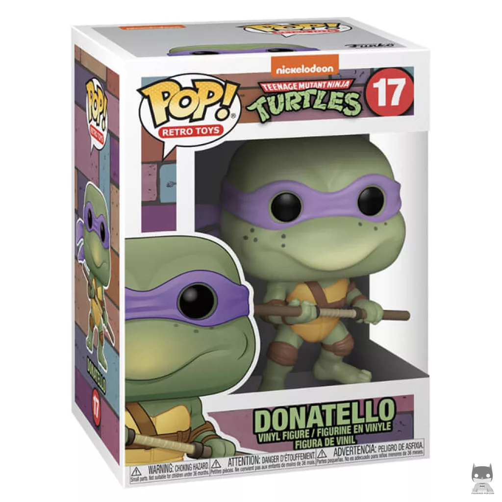 Figurine Funko POP Donatello avec boîte
