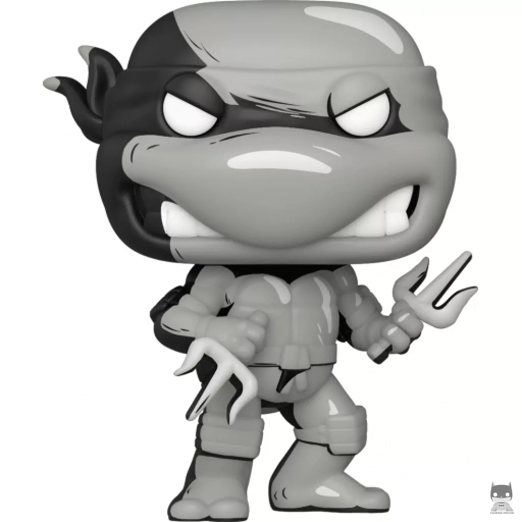 Figurine Funko POP Raphael (Black & White Chase) (Tortues Ninja Eastman et Laird)