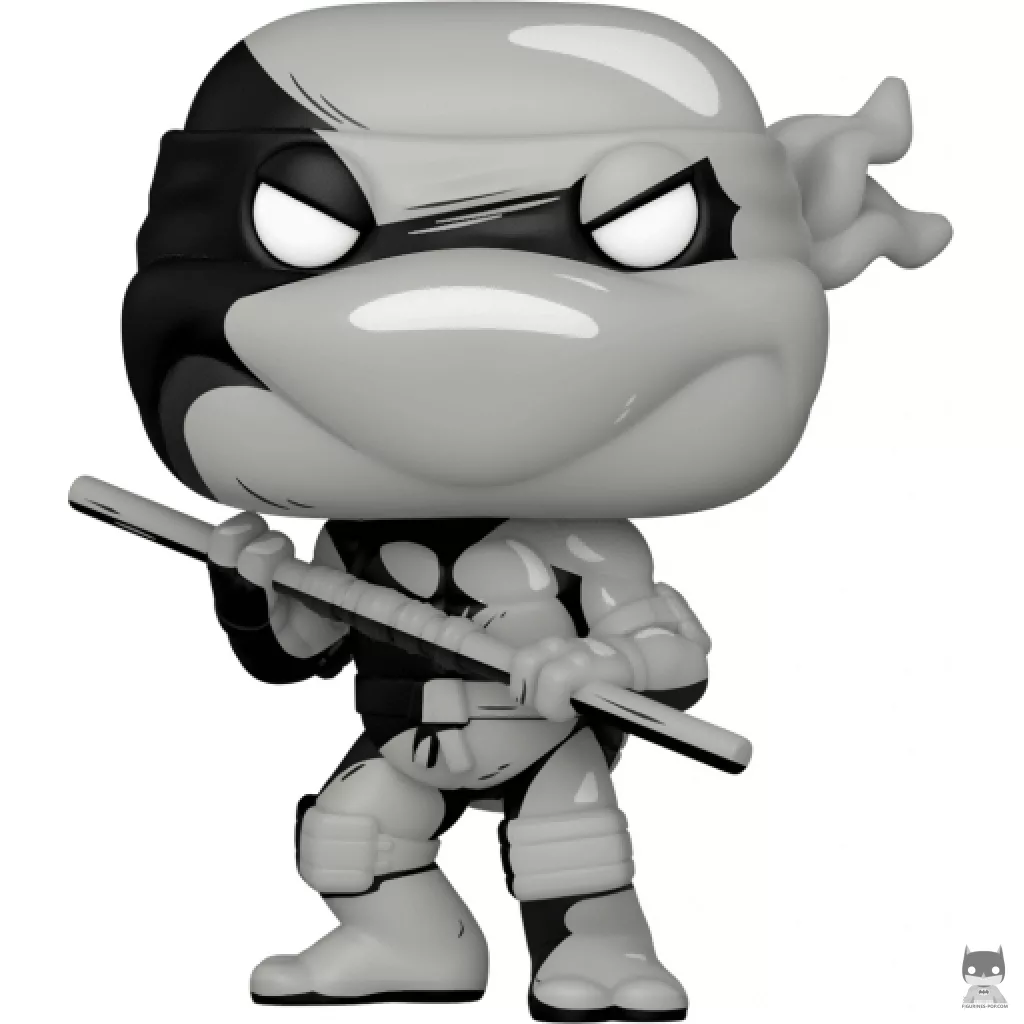 Figurine Funko POP Donatello (Black & White Chase) (Tortues Ninja Eastman et Laird)
