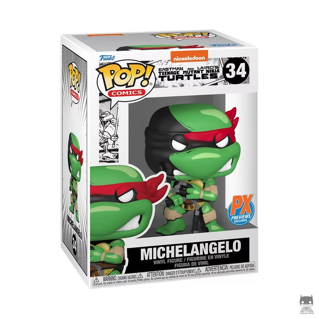 Figurine Funko POP Michelangelo avec boîte