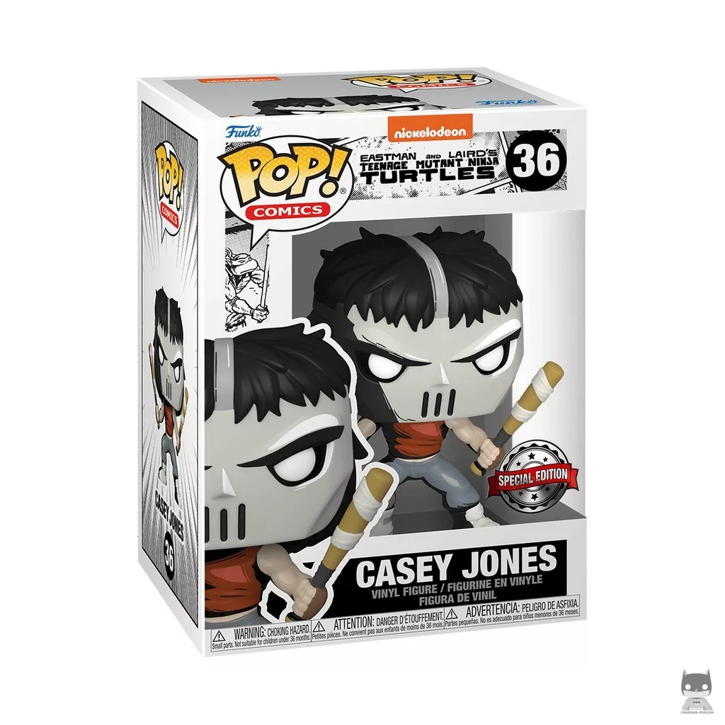 Figurine Funko POP Casey Jones avec boîte