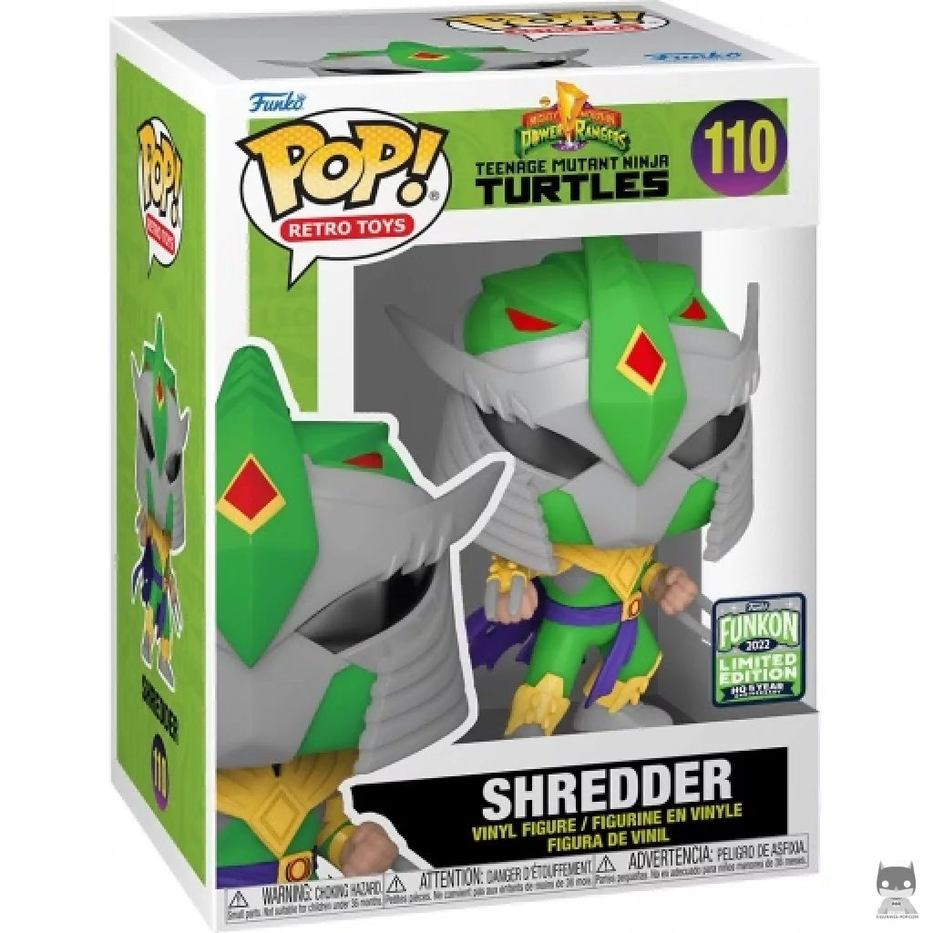 Figurine Funko POP Shredder avec boîte