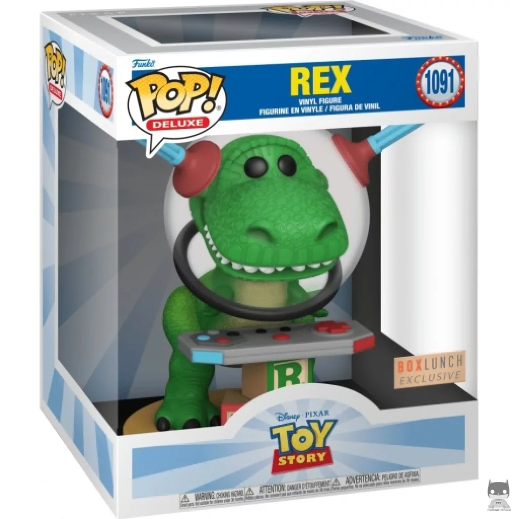 Figurine Funko POP Rex avec boîte
