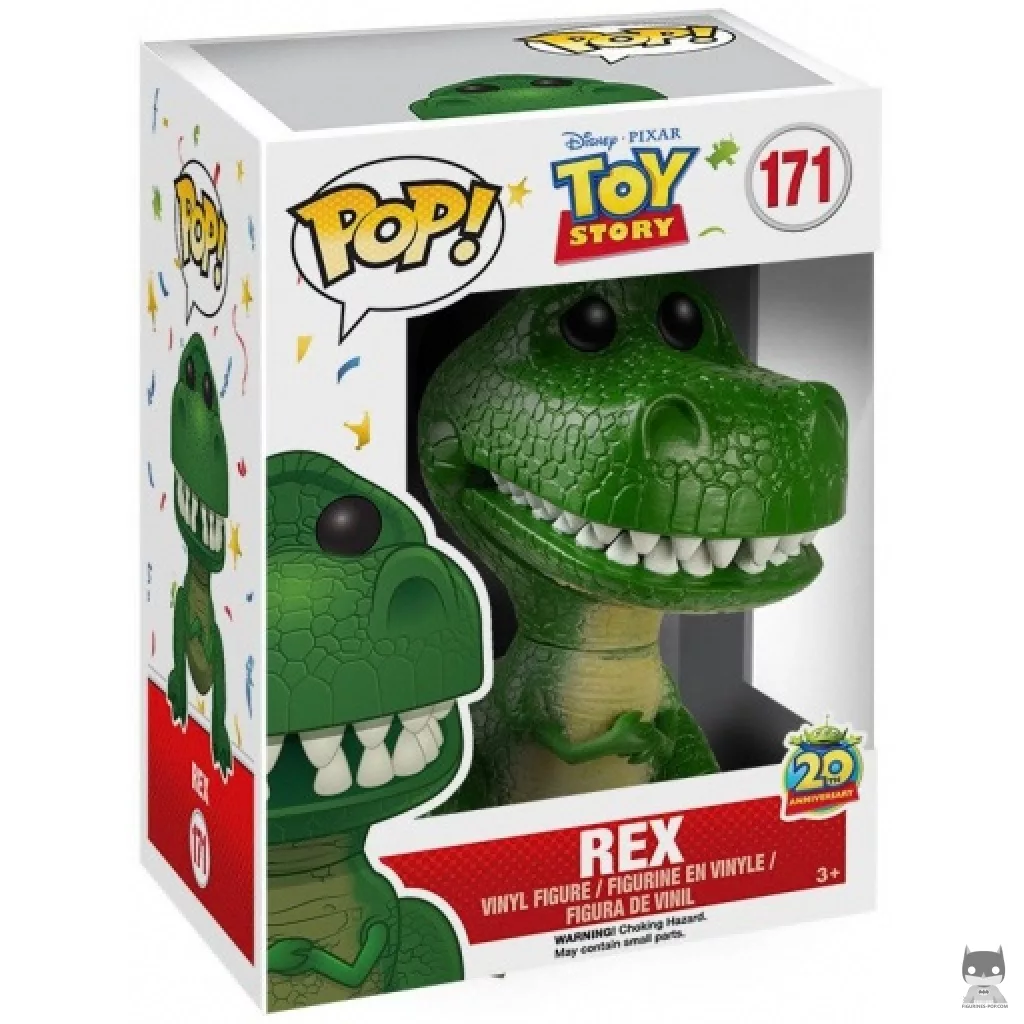 Figurine Funko POP Rex avec boîte