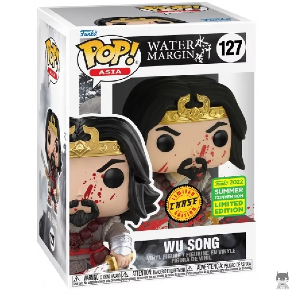 Figurine Funko POP Wu Song (Chase & Bloody) avec boîte