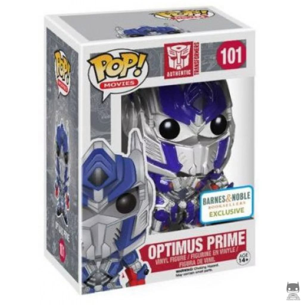 Figurine Funko POP Optimus Prime (Metallic) avec boîte