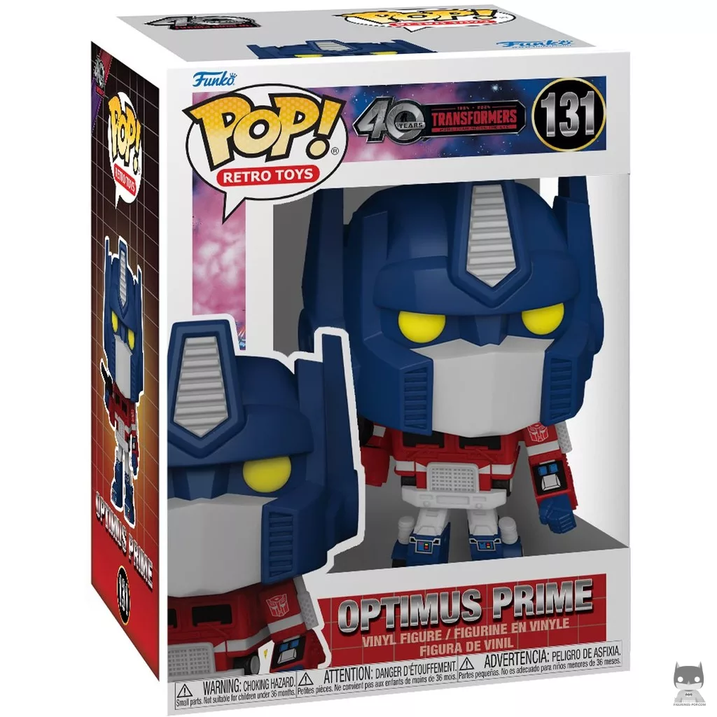 Figurine Funko POP Optimus Prime avec boîte