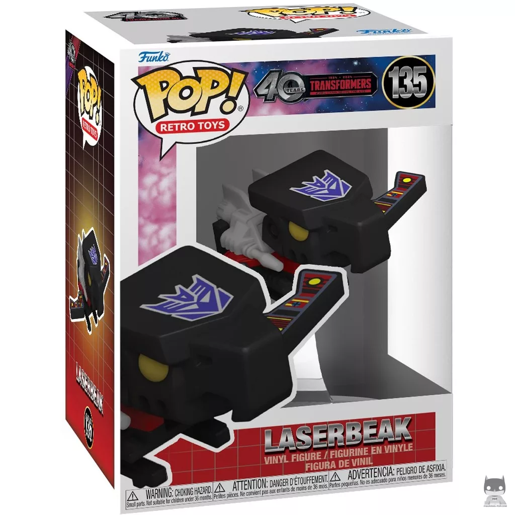 Figurine Funko POP Laserbeak avec boîte