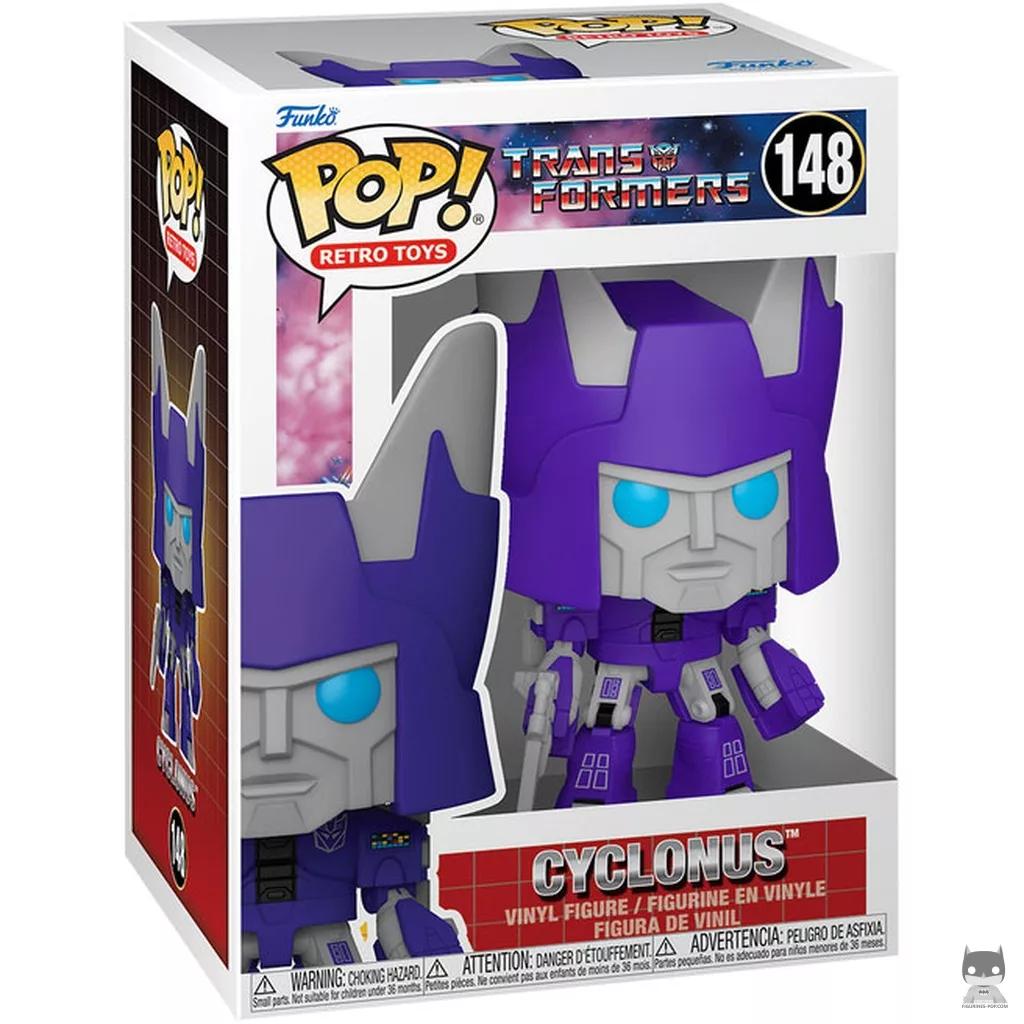 Figurine Funko POP Cyclonus avec boîte