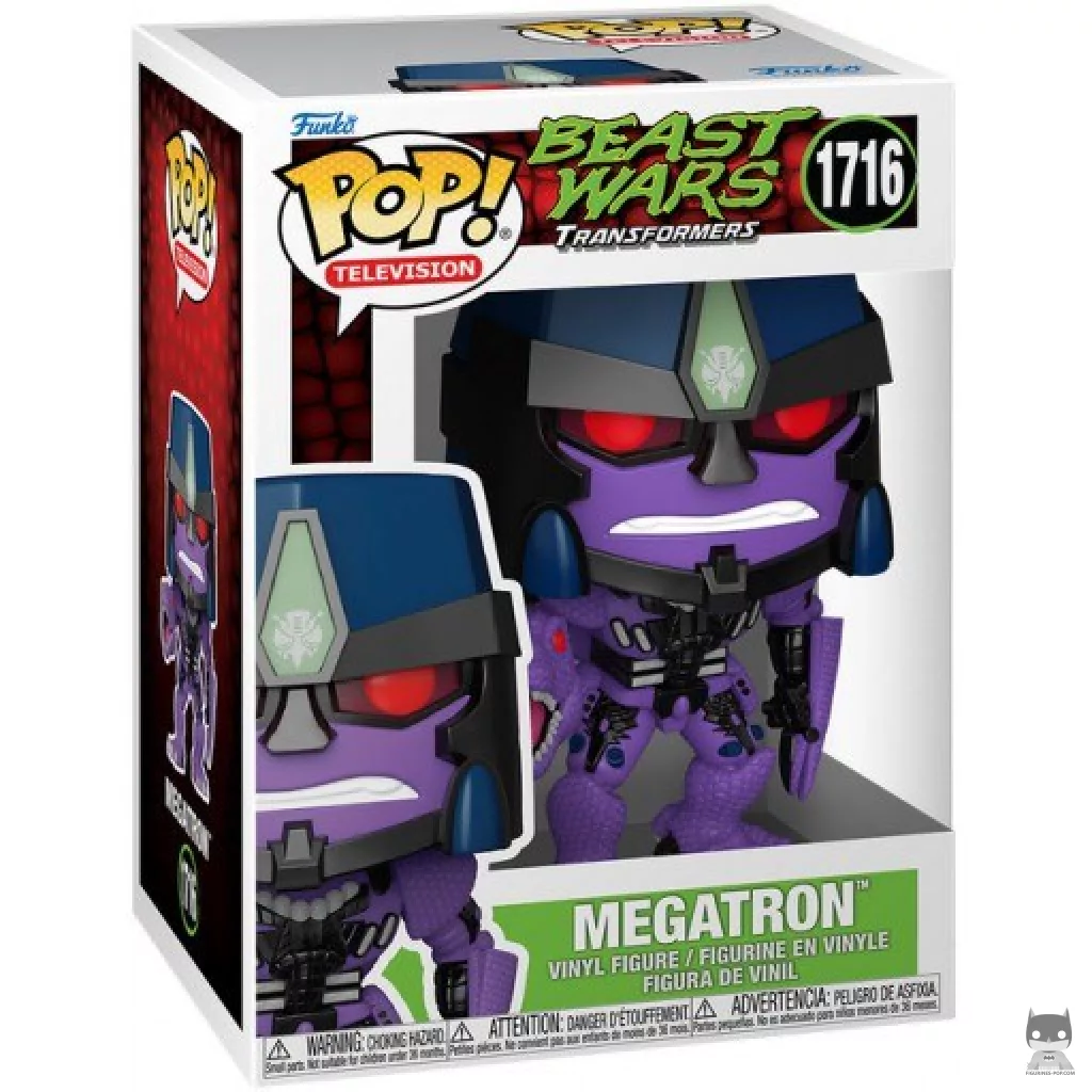 Figurine Funko POP Megatron avec boîte