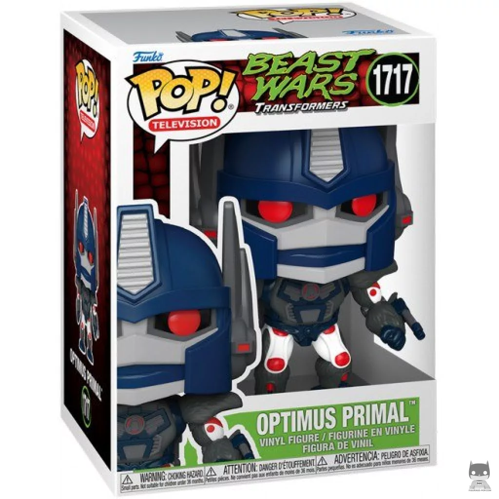 Figurine Funko POP Optimus Primal avec boîte