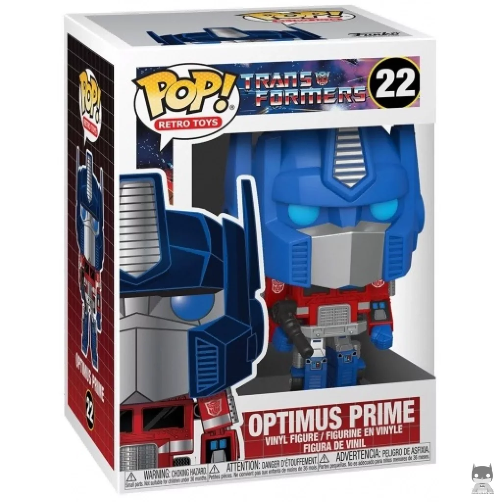 Figurine Funko POP Optimus Prime avec boîte