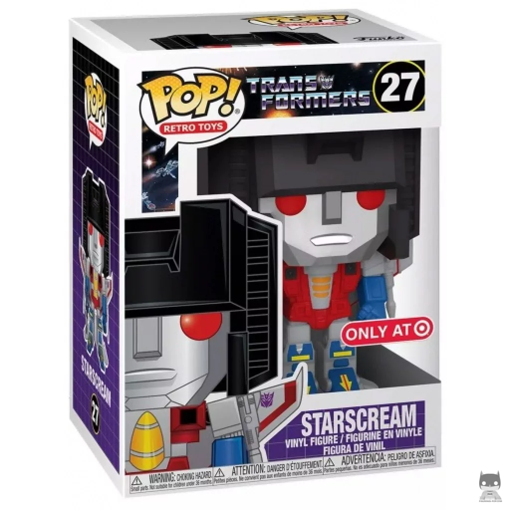 Figurine Funko POP Starscream avec boîte
