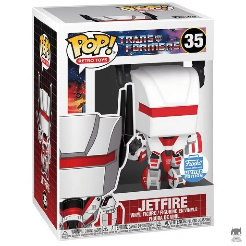 Figurine Funko POP Jetfire avec boîte