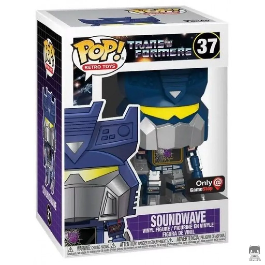 Figurine Funko POP Soundwave avec boîte