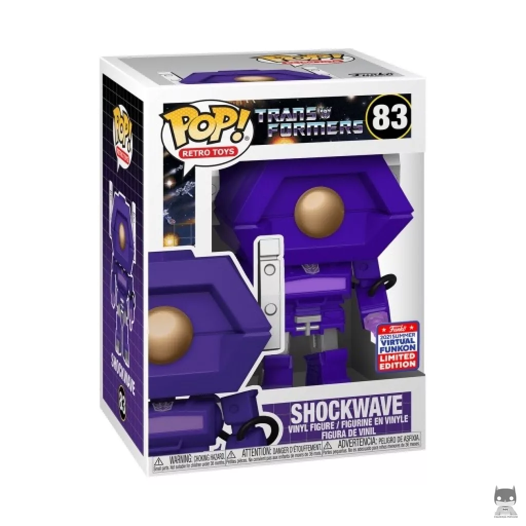 Figurine Funko POP Shockwave avec boîte