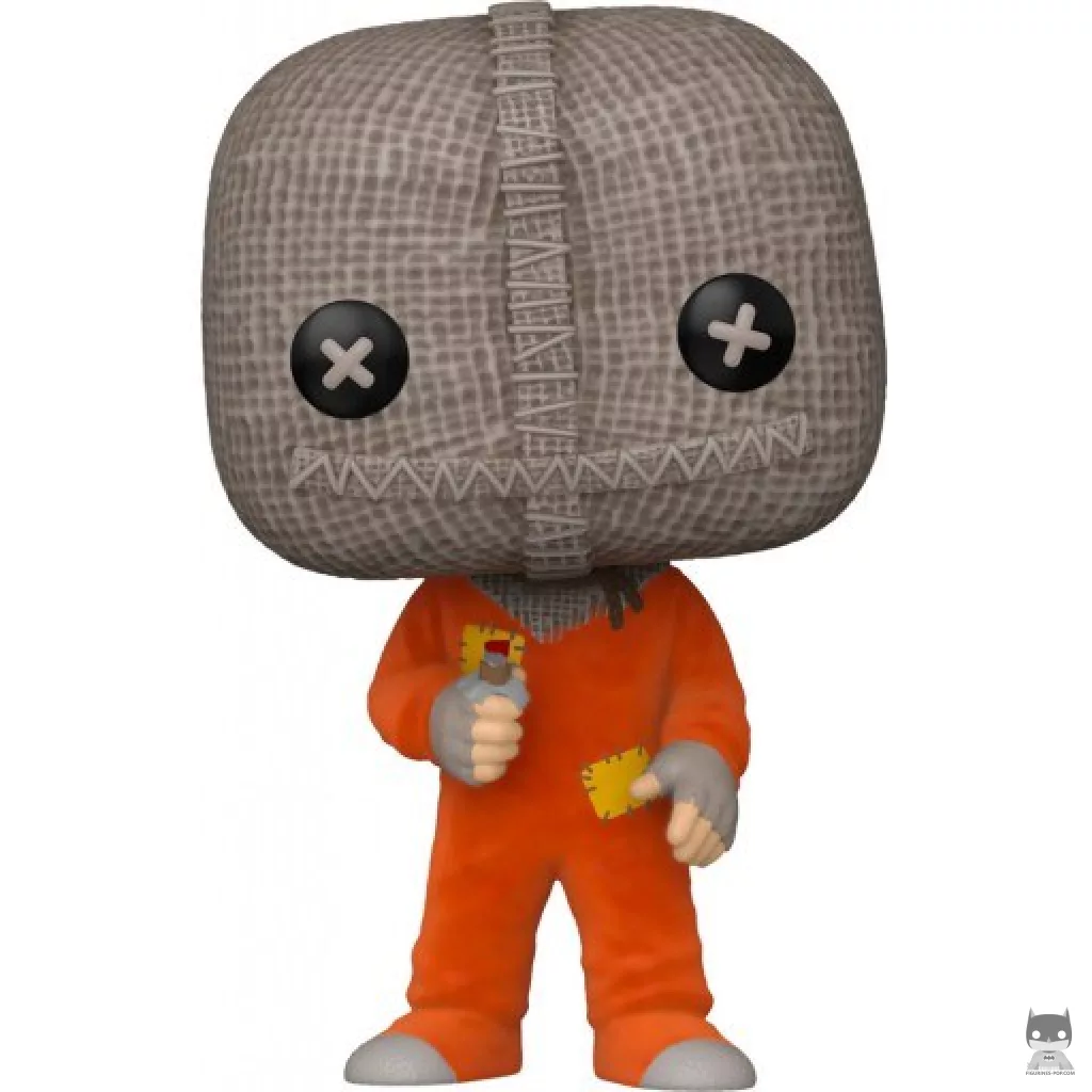 Figurine Funko POP Sam avec un bonbon (Flocked) (Trick 'r Treat)