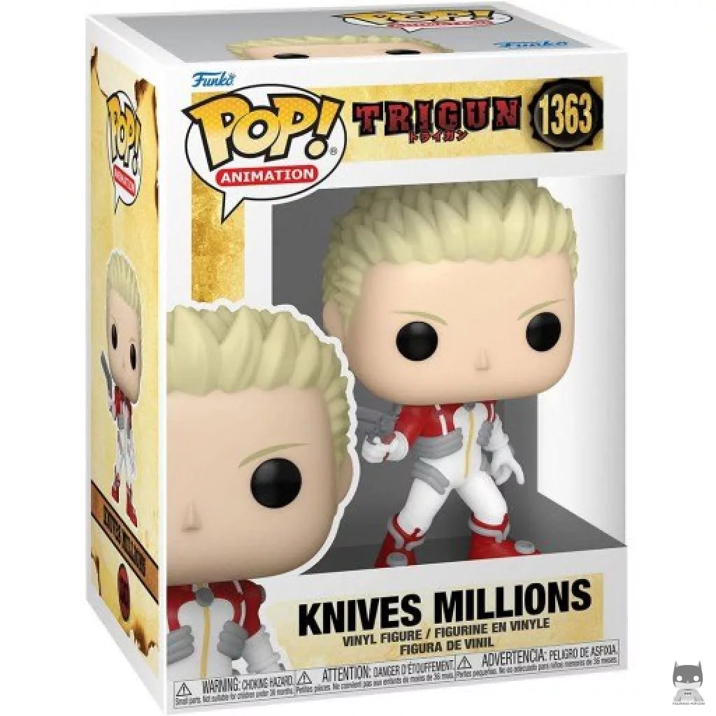 Figurine Funko POP Knives Millions avec boîte