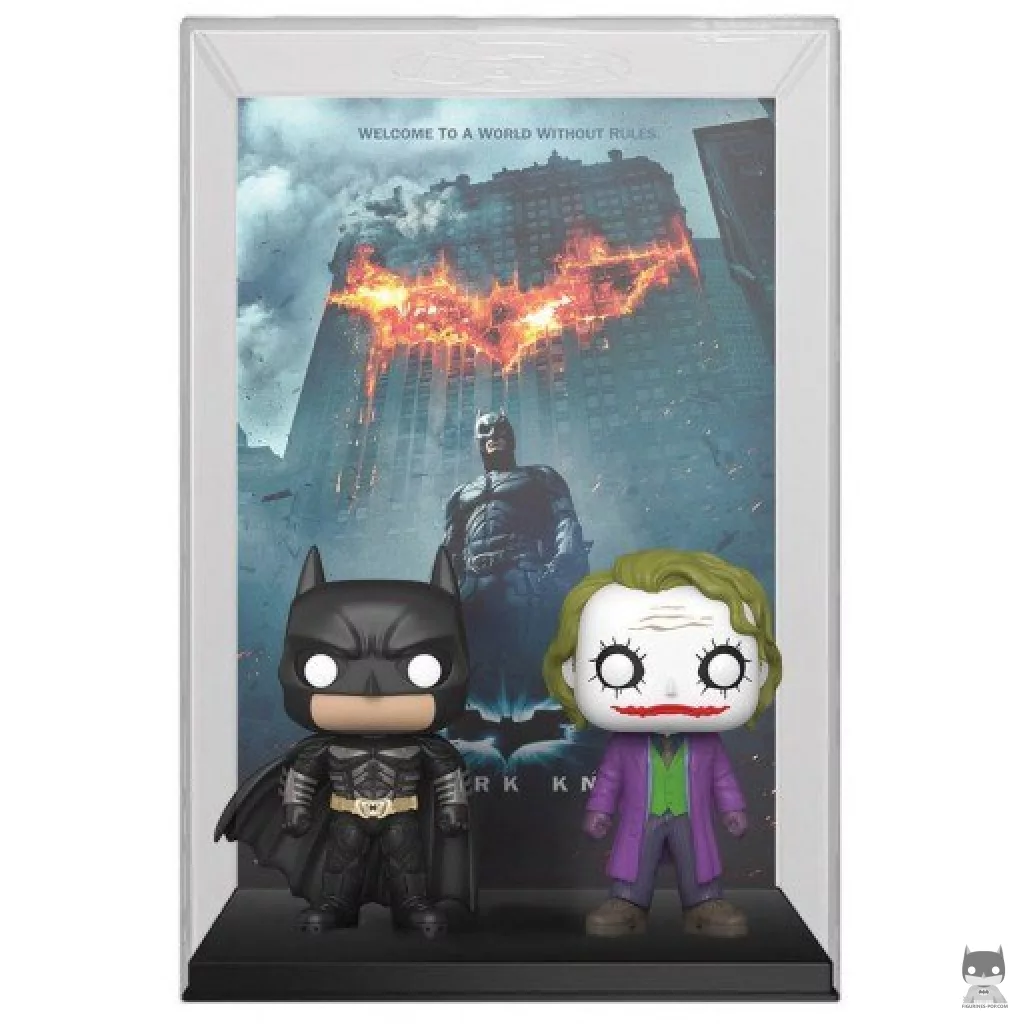 Figurine Funko POP Batman & Joker (Trilogie The Dark Knight)