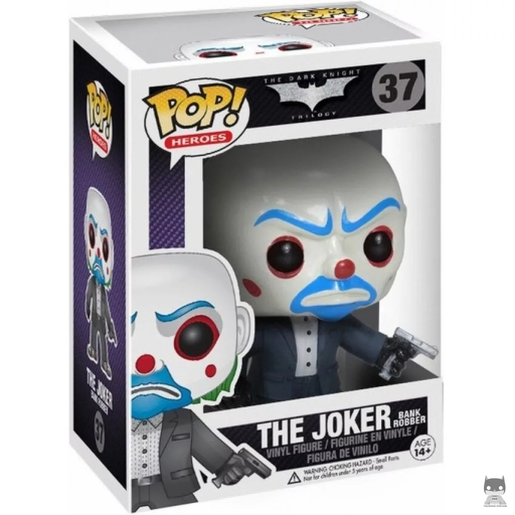 Figurine Funko POP Joker en Braqueur de Banque avec boîte