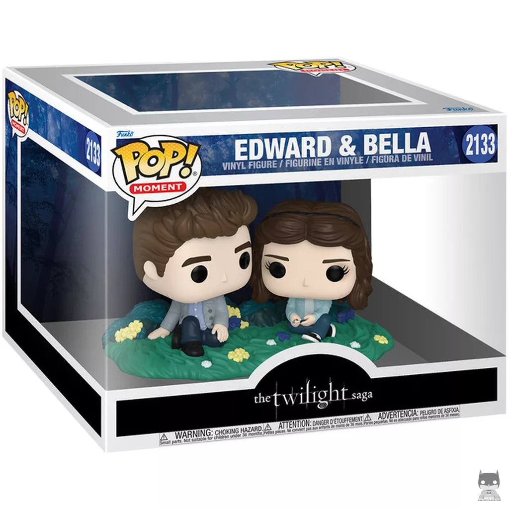 Figurine Funko POP Bella Swan & Edward Cullen avec boîte