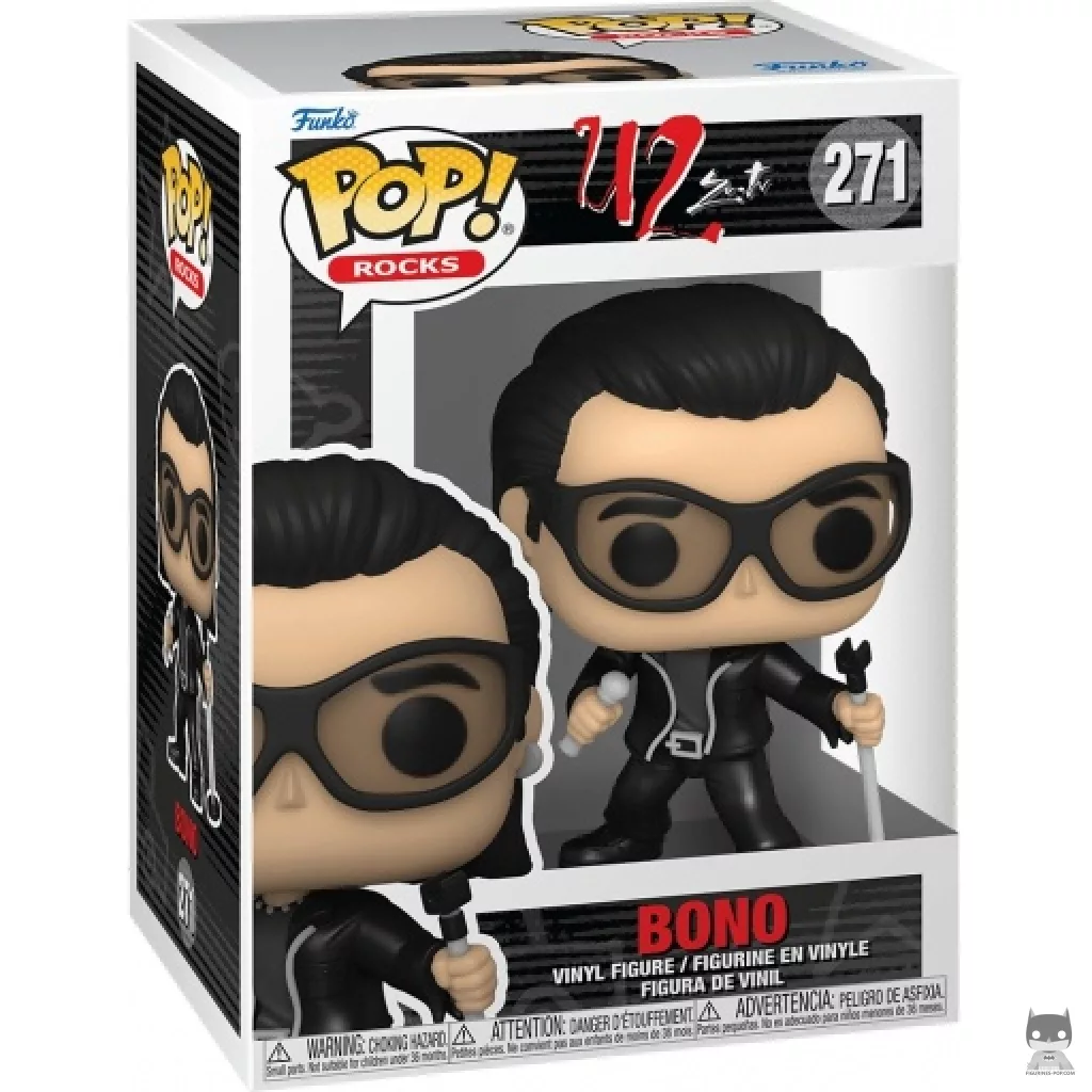 Figurine Funko POP Bono avec boîte