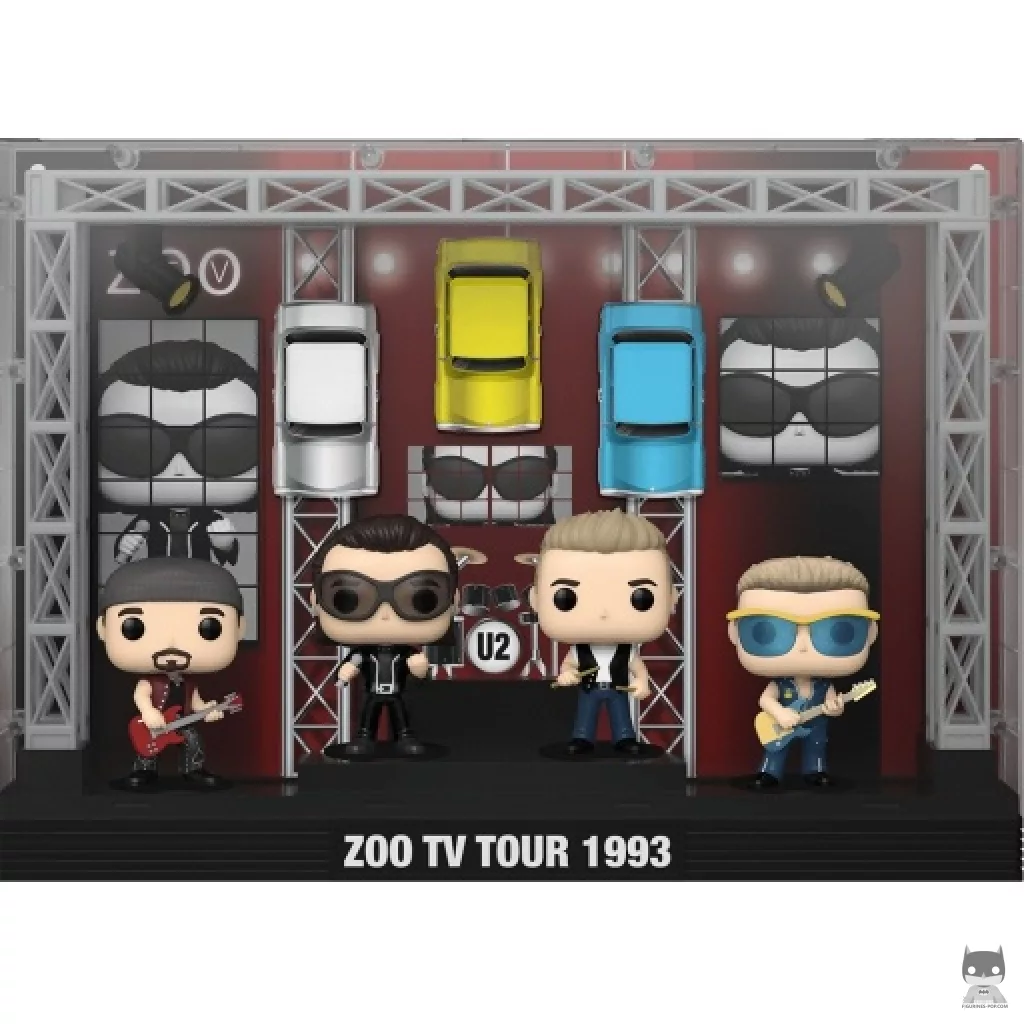 Figurine Funko POP U2 : Zoo TV Tour 1993 (U2 ZooTv)