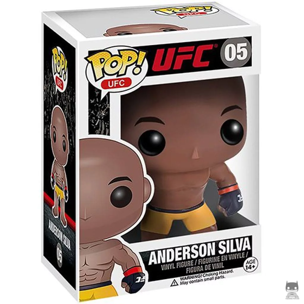 Figurine Funko POP Anderson Silva avec boîte