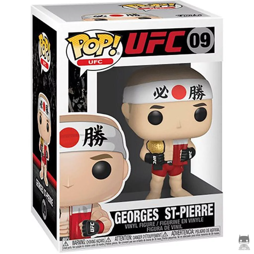 Figurine Funko POP Georges St-Pierre avec boîte